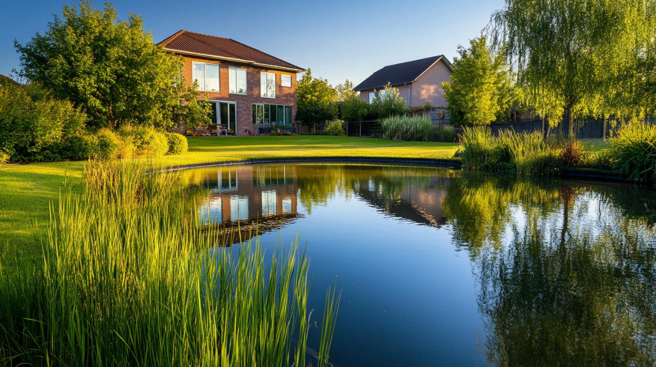 Cómo las 6 ventajas del estanque de retención en una casa individual aumentan el valor de tu hogar